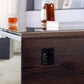 CT50 Modern Coffee Table with Fridge Drawers & Wireless Charging – Bluetooth Speaker, Wheels, and Versatile Storage