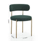 DC01 Stylish Granule Fabric Chairs Set