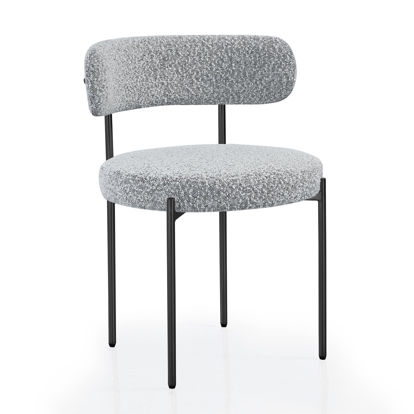 DC01 Stylish Granule Fabric Chairs Set