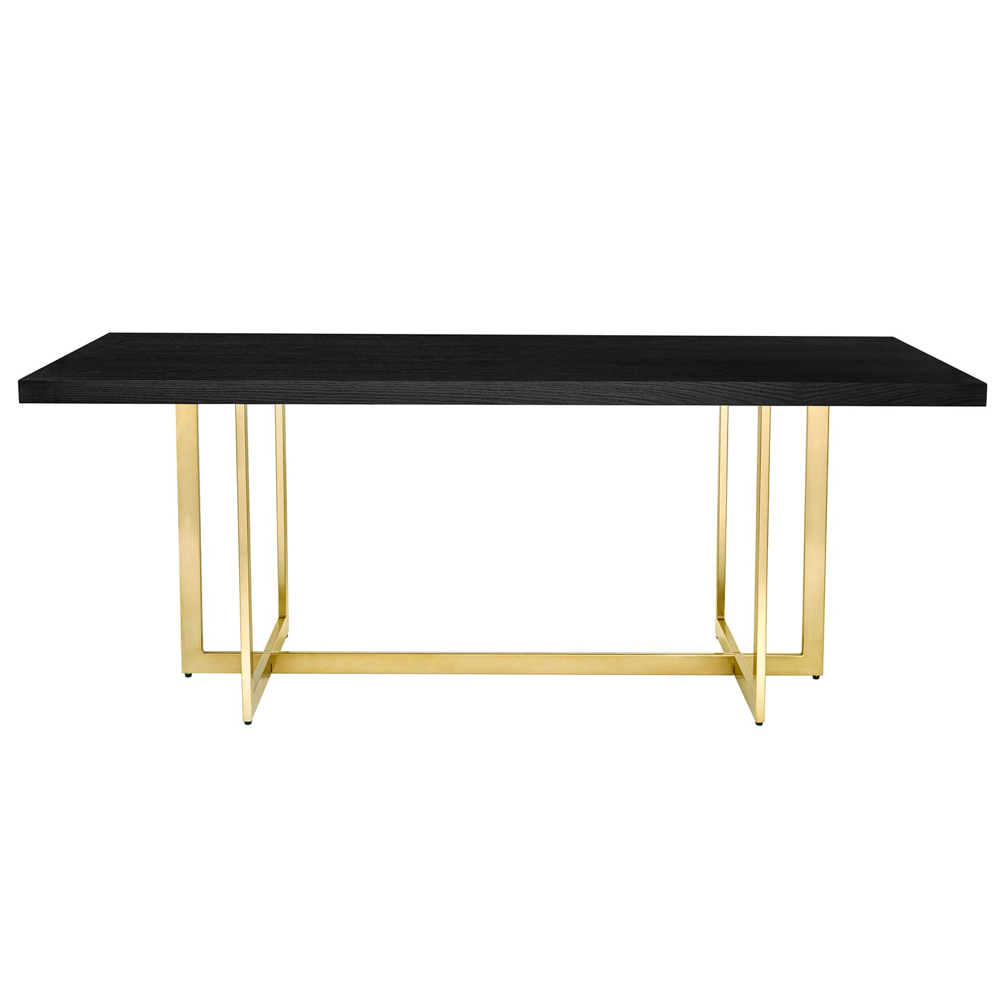 DT035 REAL WOOD VENEER DINING TABLE