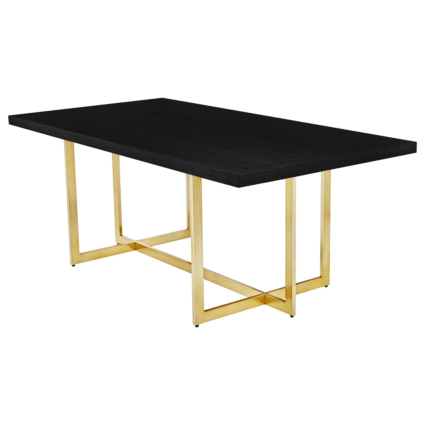 DT035 REAL WOOD VENEER DINING TABLE