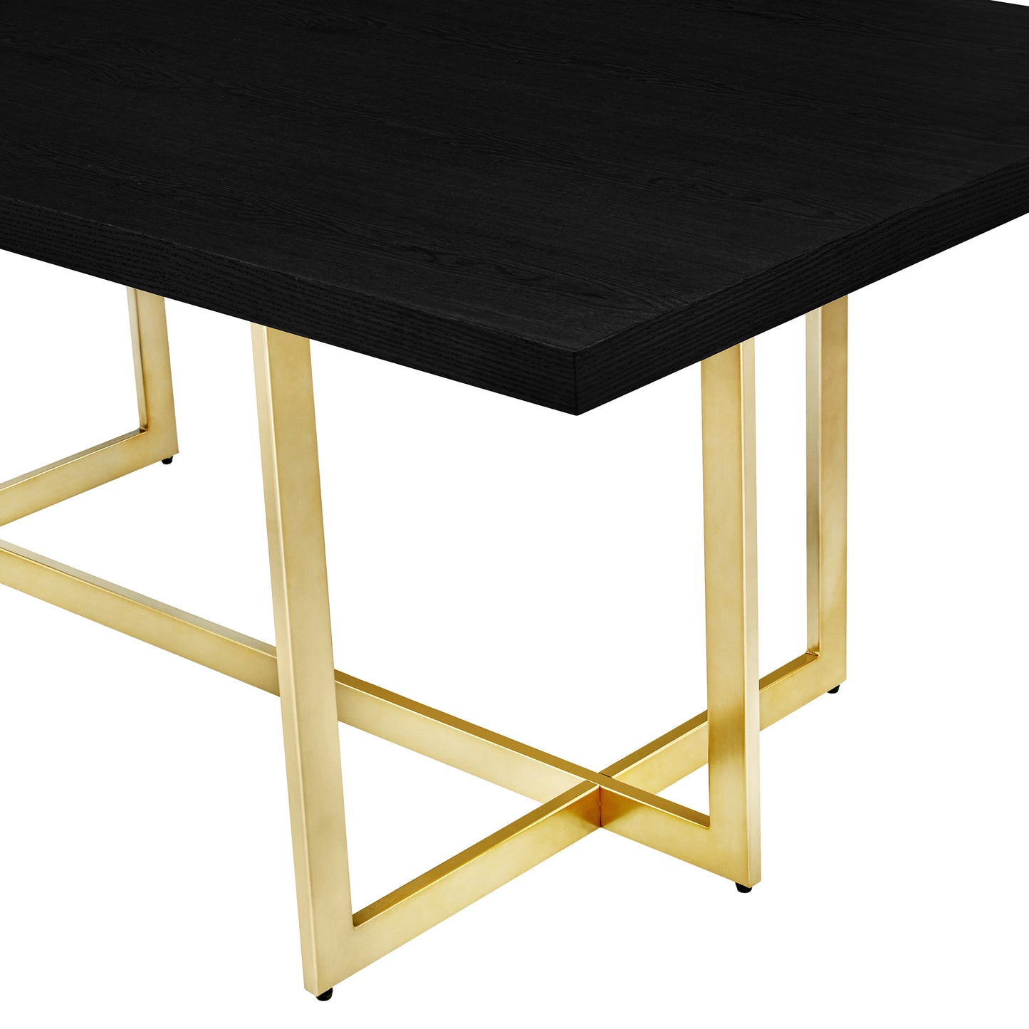 DT035 REAL WOOD VENEER DINING TABLE