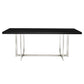 DT035 REAL WOOD VENEER DINING TABLE