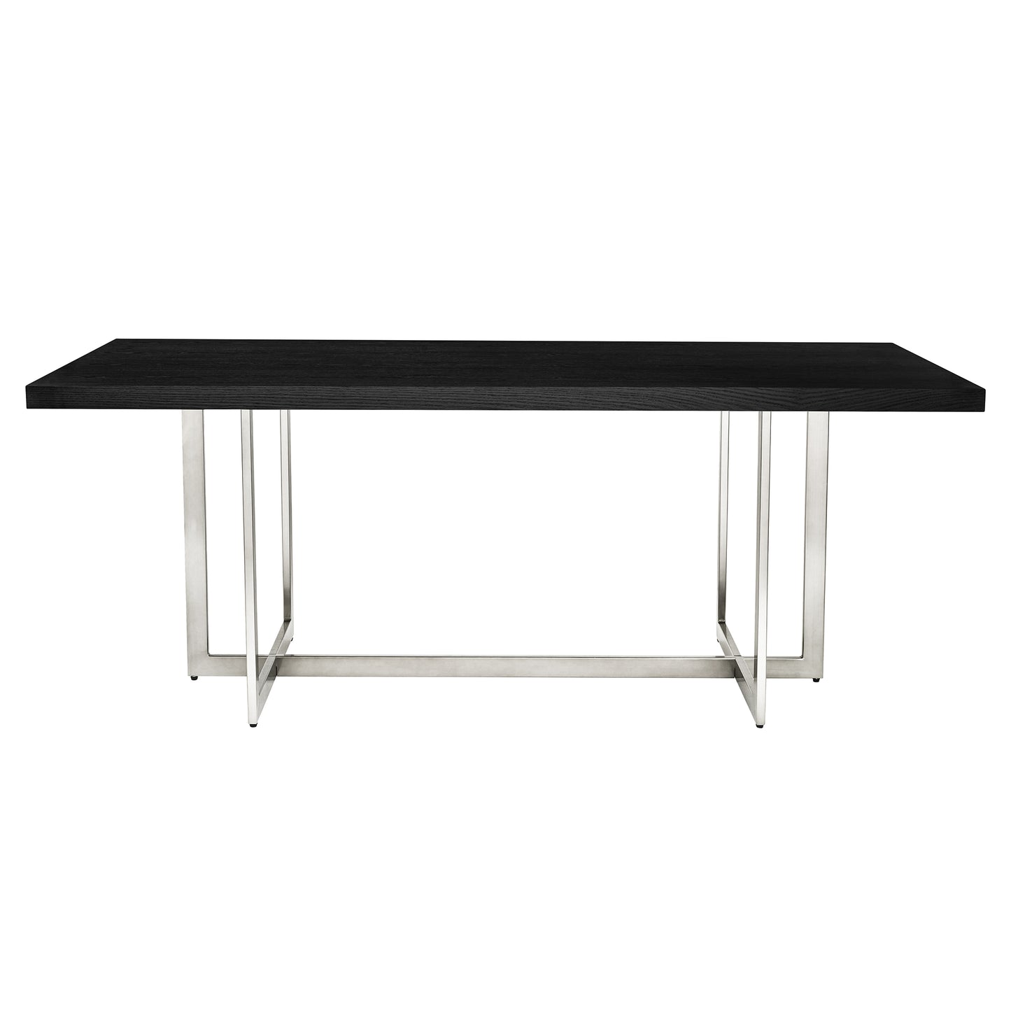 DT035 REAL WOOD VENEER DINING TABLE