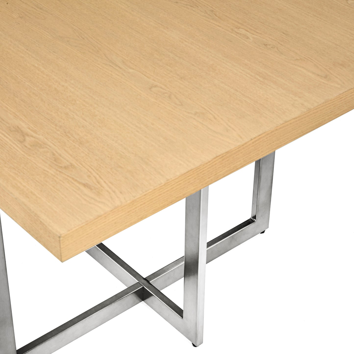 DT035 REAL WOOD VENEER DINING TABLE