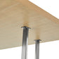 DT035 REAL WOOD VENEER DINING TABLE