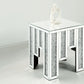 ET500S MIRROR TOP END TABLE