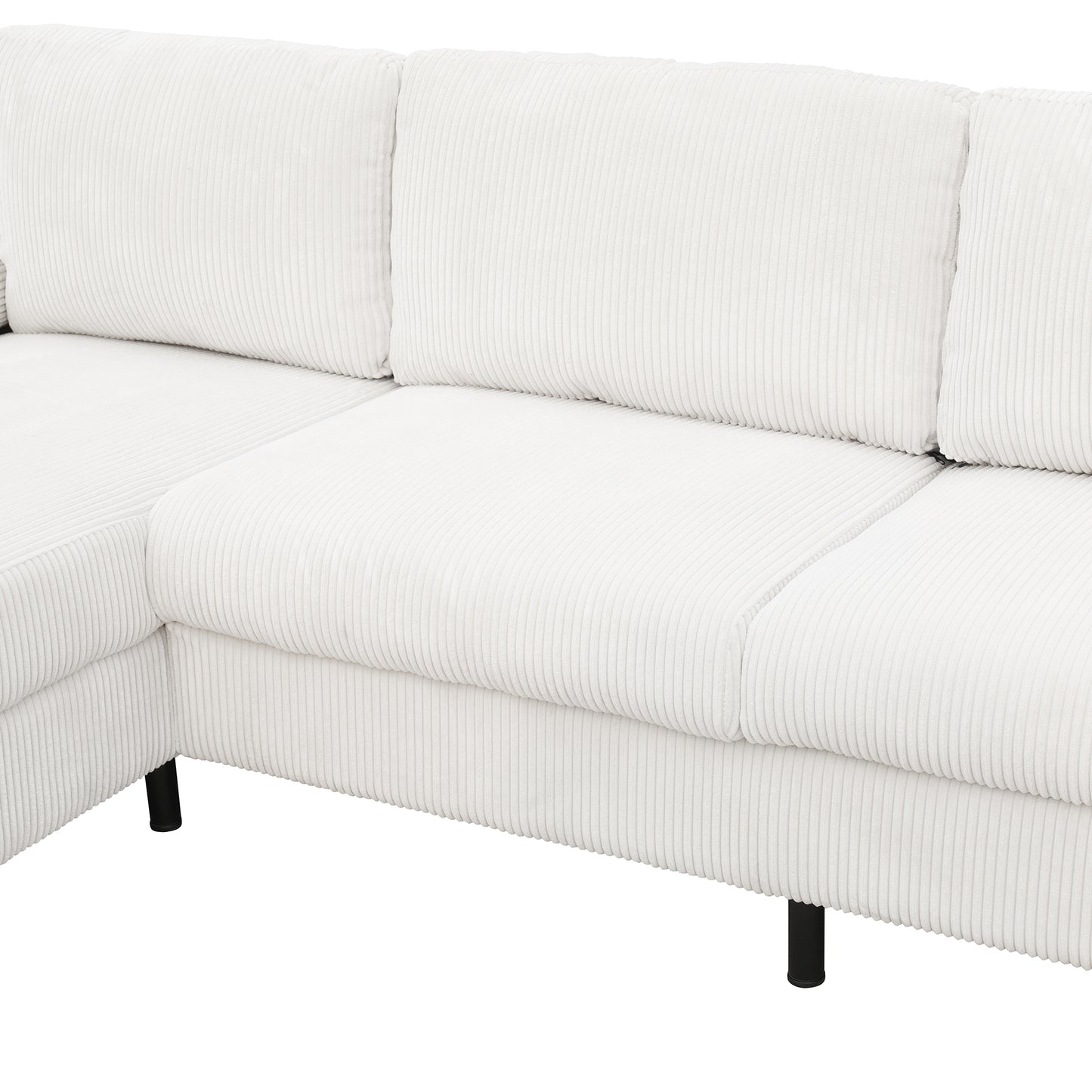 LSEC 8036 Left Corner Sectional Sofa