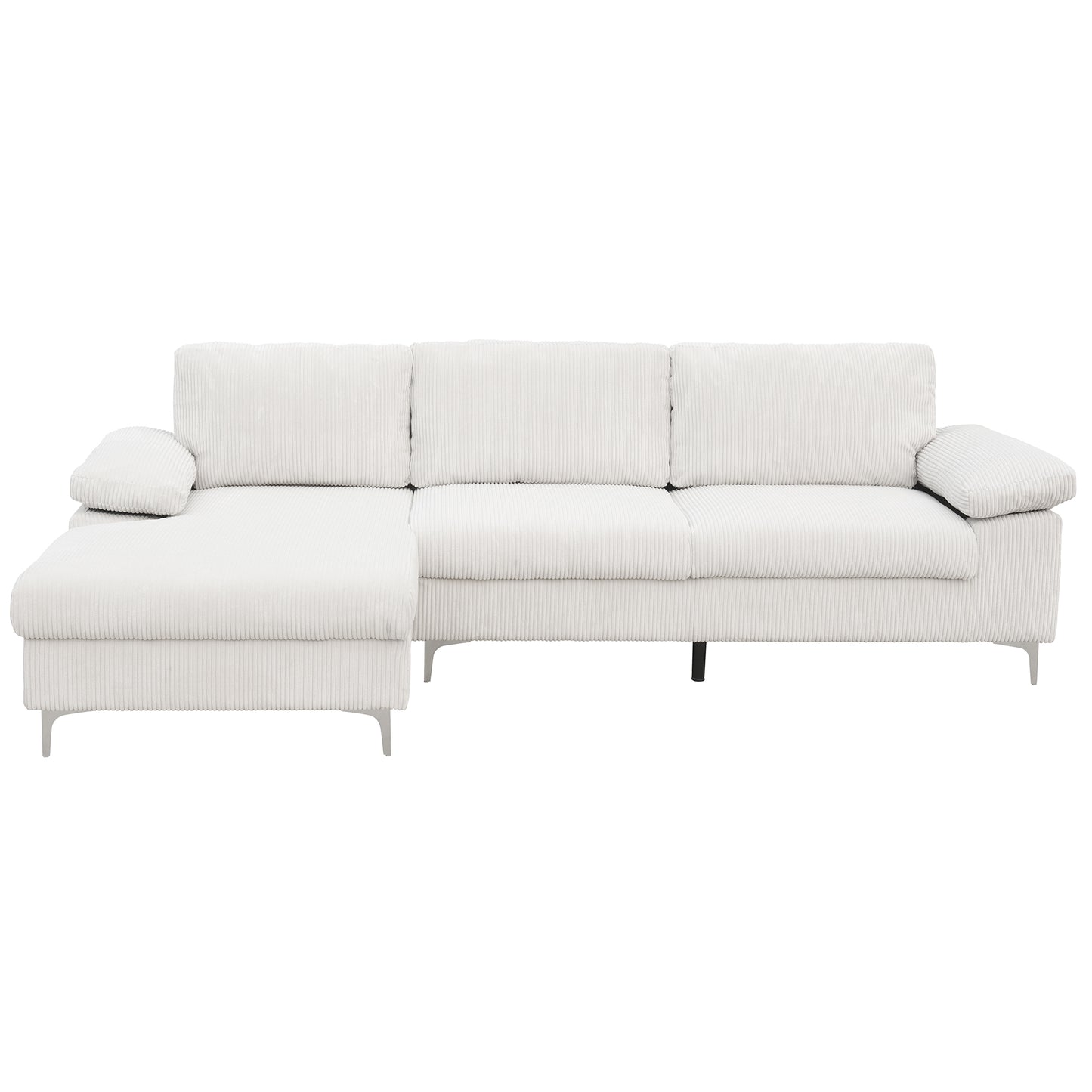 LSEC 8036 Left Corner Sectional Sofa