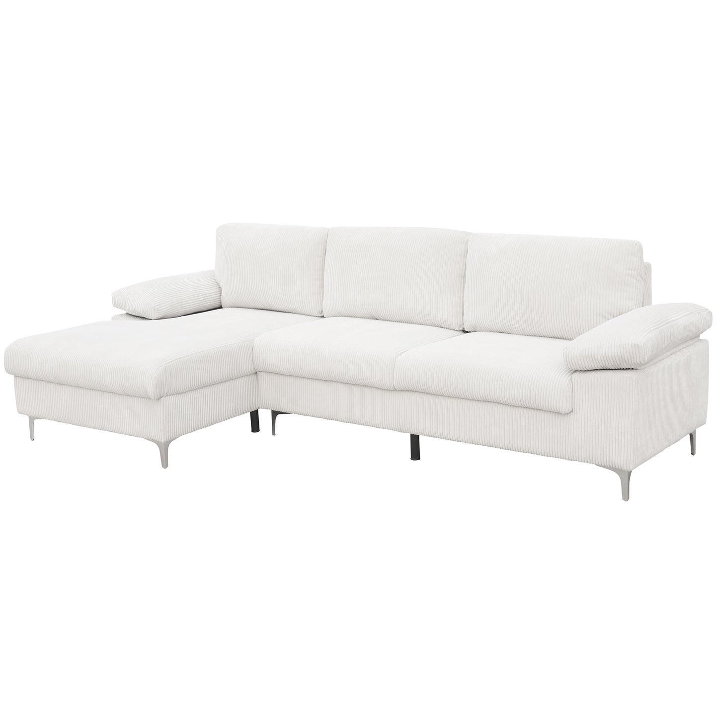 LSEC 8036 Left Corner Sectional Sofa