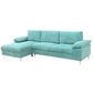 LSEC 8036 Left Corner Sectional Sofa