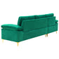 LSEC 8036 Left Corner Sectional Sofa