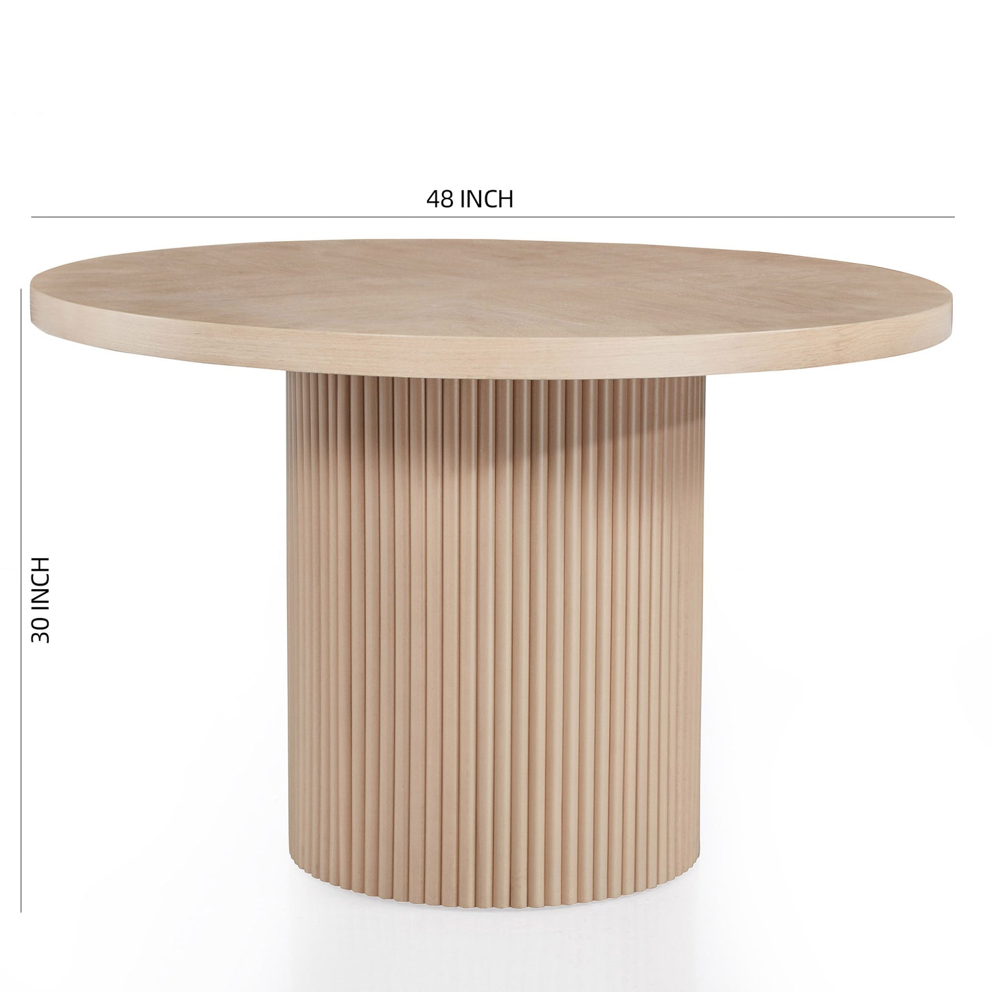 RDT010 OAK VENEER DINING TABLE