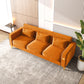 8043 Velvet Loveseat/Sofa with Gold Metal Legs