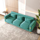 8043 Velvet Loveseat/Sofa with Gold Metal Legs