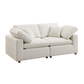 SEC8061-8063 Modular Sofa - Versatile DIY Set with Linen, Viscose, and Polyester Upholstery