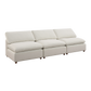 SEC8061-8063 Modular Sofa - Versatile DIY Set with Linen, Viscose, and Polyester Upholstery