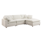 SEC8061-8063 Modular Sofa - Versatile DIY Set with Linen, Viscose, and Polyester Upholstery