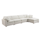 SEC8061-8063 Modular Sofa - Versatile DIY Set with Linen, Viscose, and Polyester Upholstery