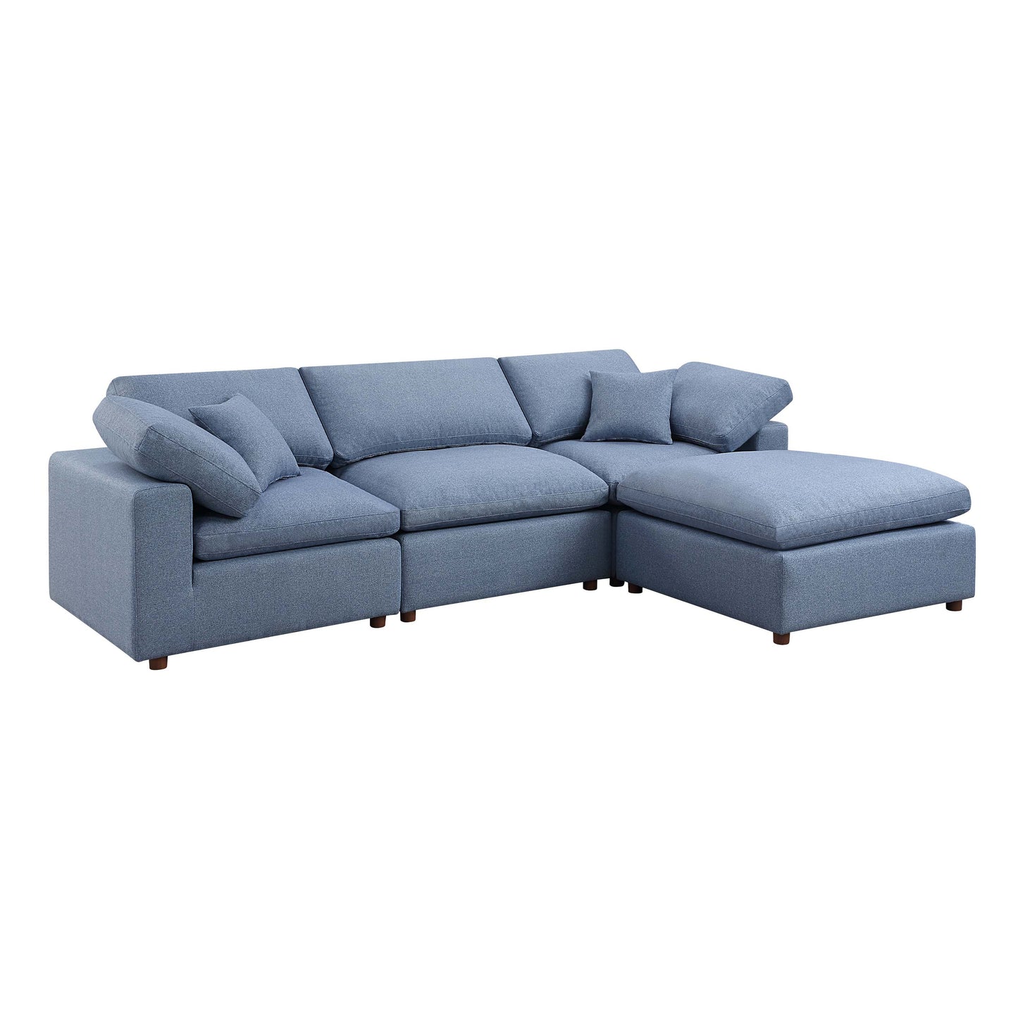 SEC8061-8063 Modular Sofa - Versatile DIY Set with Linen, Viscose, and Polyester Upholstery