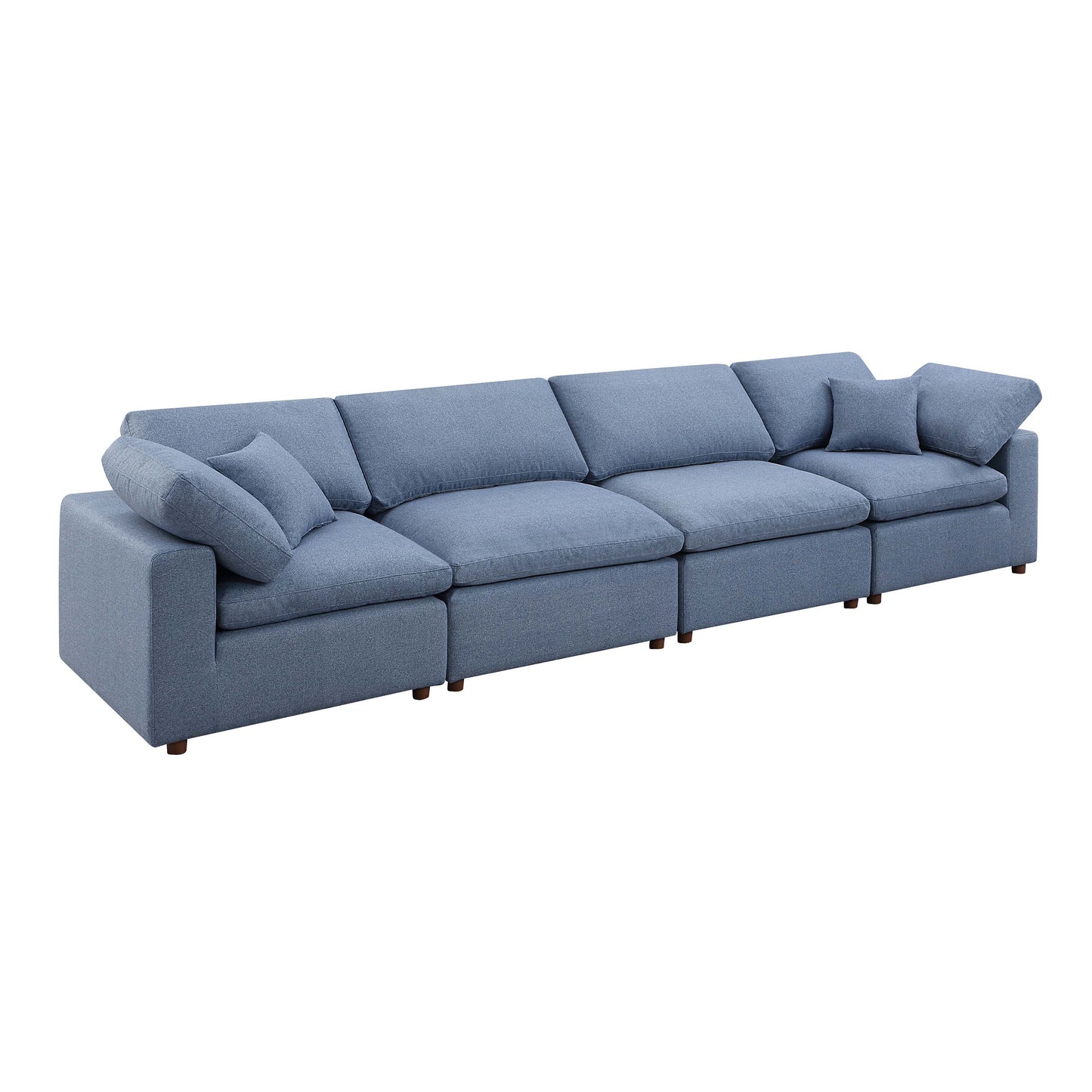 SEC8061-8063 Modular Sofa - Versatile DIY Set with Linen, Viscose, and Polyester Upholstery