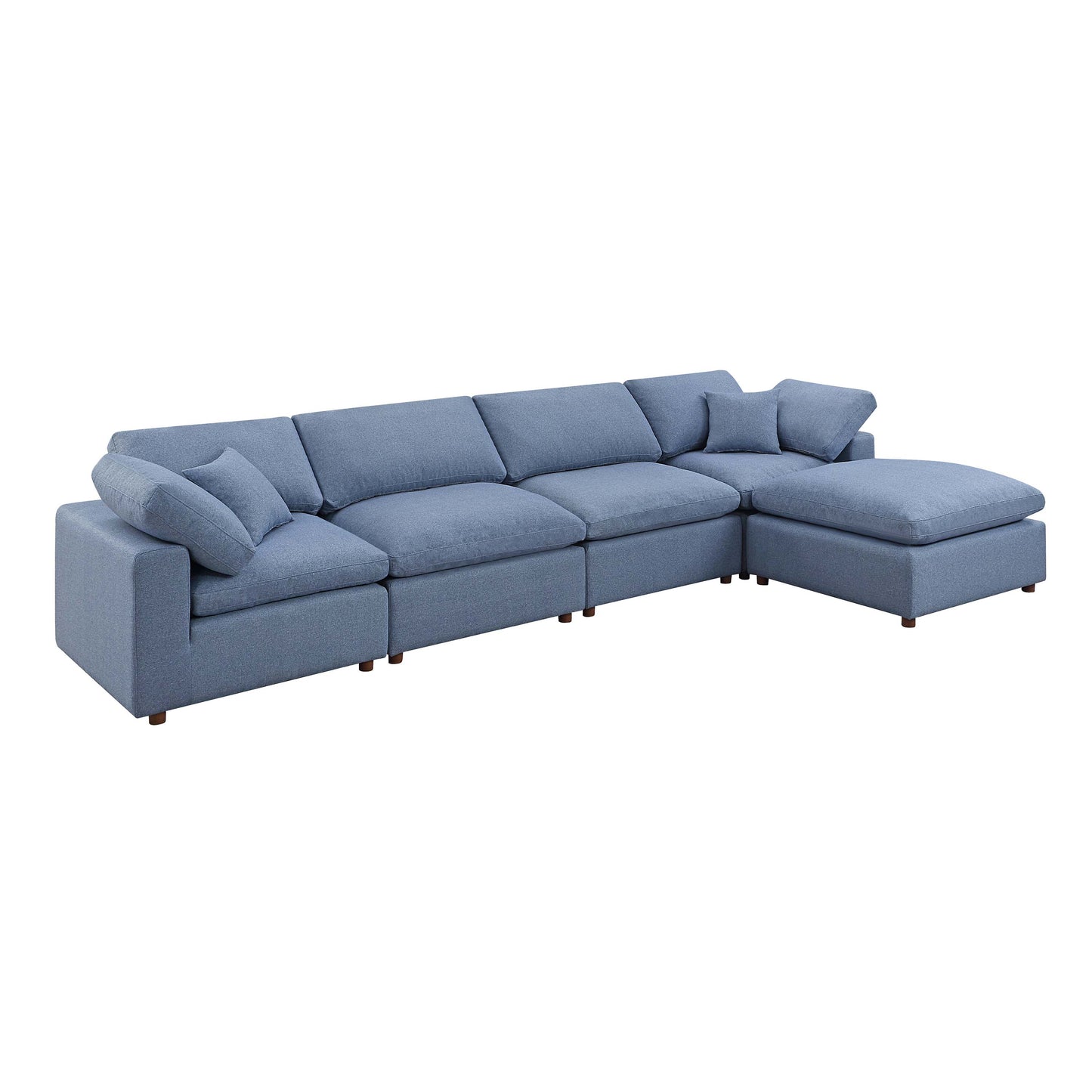 SEC8061-8063 Modular Sofa - Versatile DIY Set with Linen, Viscose, and Polyester Upholstery