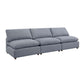 SEC8061-8063 Modular Sofa - Versatile DIY Set with Linen, Viscose, and Polyester Upholstery