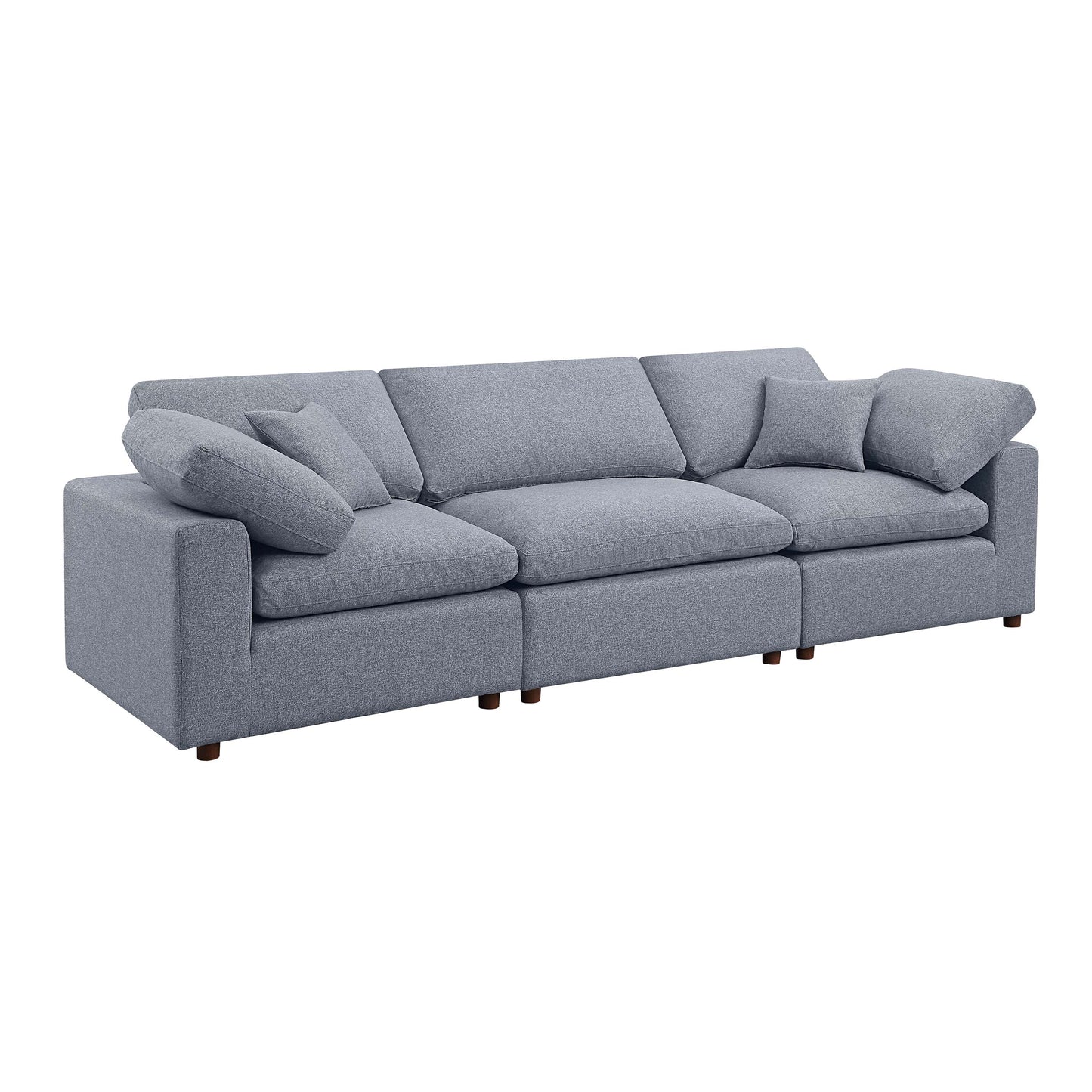 SEC8061-8063 Modular Sofa - Versatile DIY Set with Linen, Viscose, and Polyester Upholstery