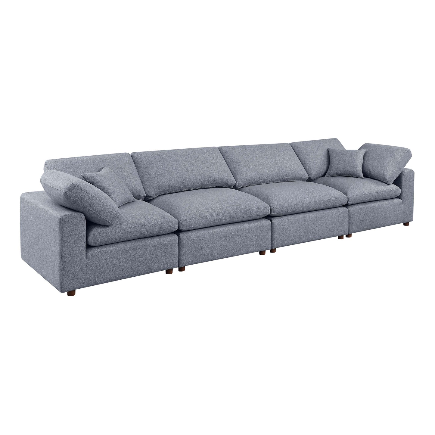 SEC8061-8063 Modular Sofa - Versatile DIY Set with Linen, Viscose, and Polyester Upholstery