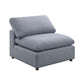 SEC8061-8063 Modular Sofa - Versatile DIY Set with Linen, Viscose, and Polyester Upholstery