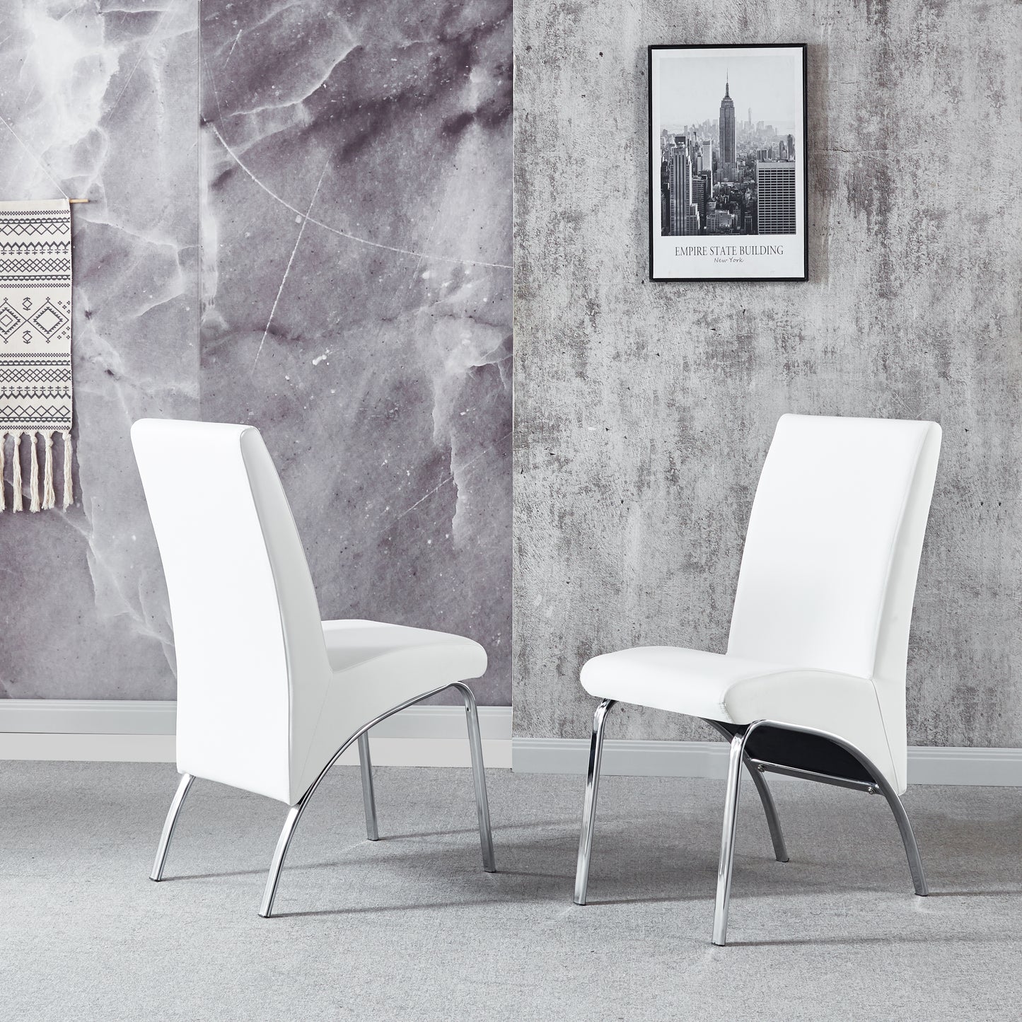 134 Set of 2 Modern Dining Chairs