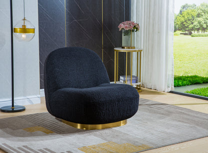 C601 Luxurious Swivel Barrel Chair