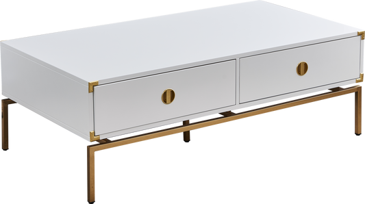 CT001 Elegant White Coffee Table