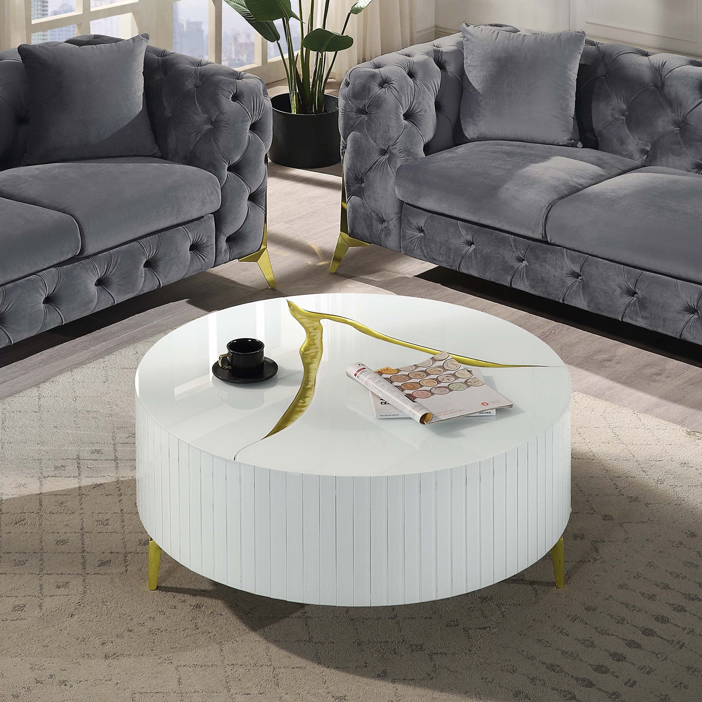 CT1039W Modern Coffee Table