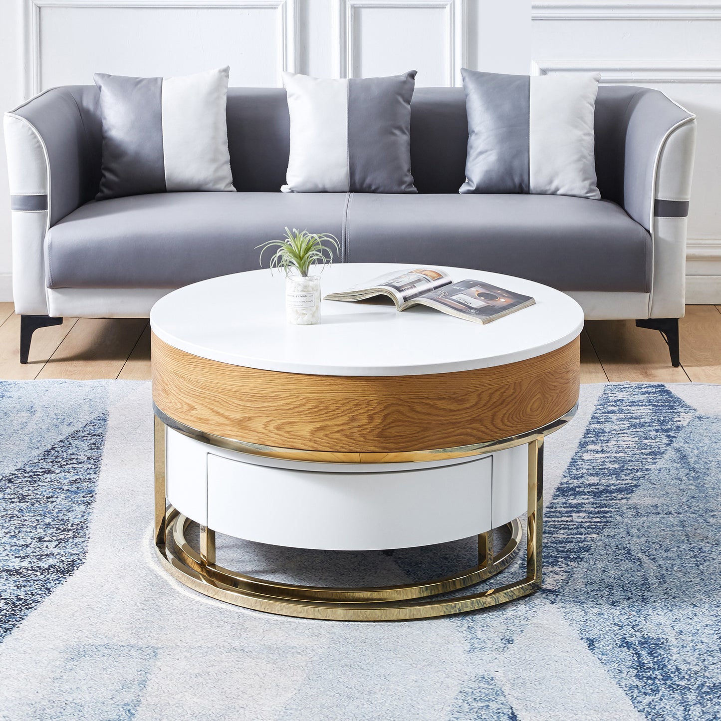 CT1066W 2-Piece Coffee Table Set