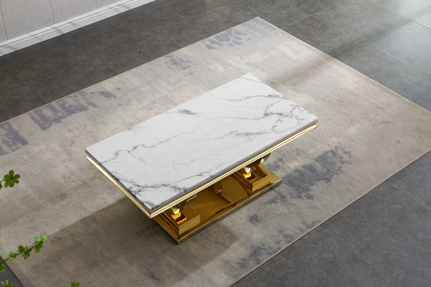 CT316 Modern Marble Coffee Table