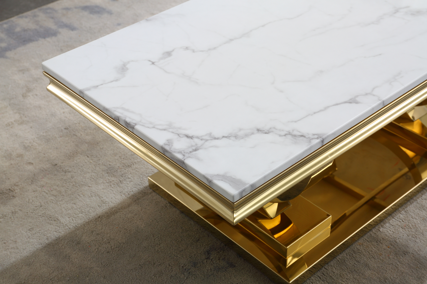 CT316 Modern Marble Coffee Table