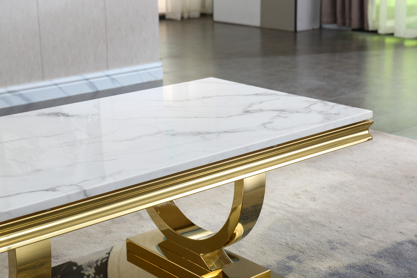 CT316 Modern Marble Coffee Table