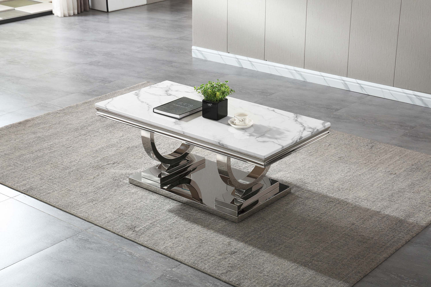 CT316 Modern Marble Coffee Table