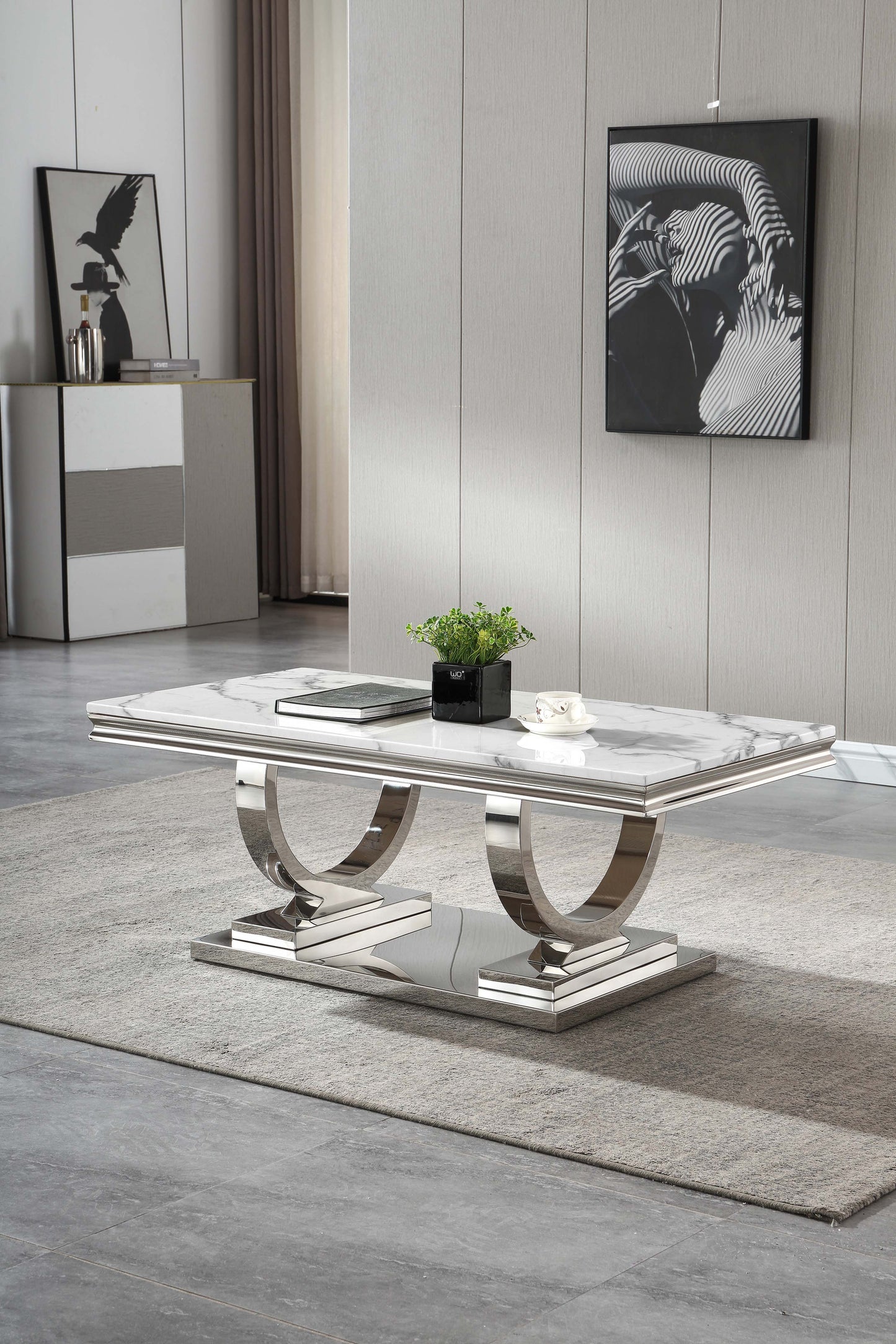 CT316 Modern Marble Coffee Table