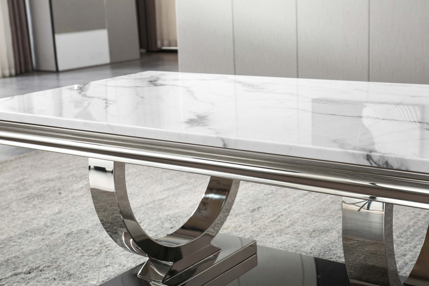 CT316 Modern Marble Coffee Table