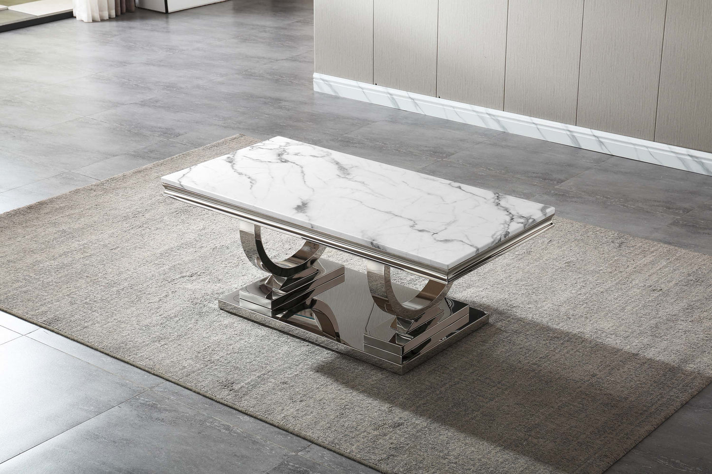 CT316 Modern Marble Coffee Table