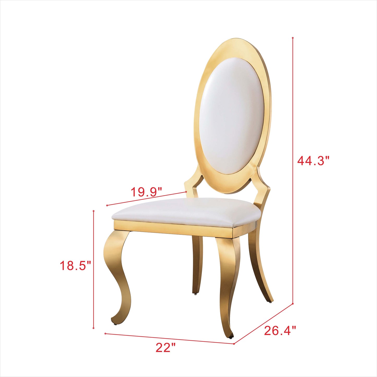 DCK68 Elegant Dining Chair Set of 2