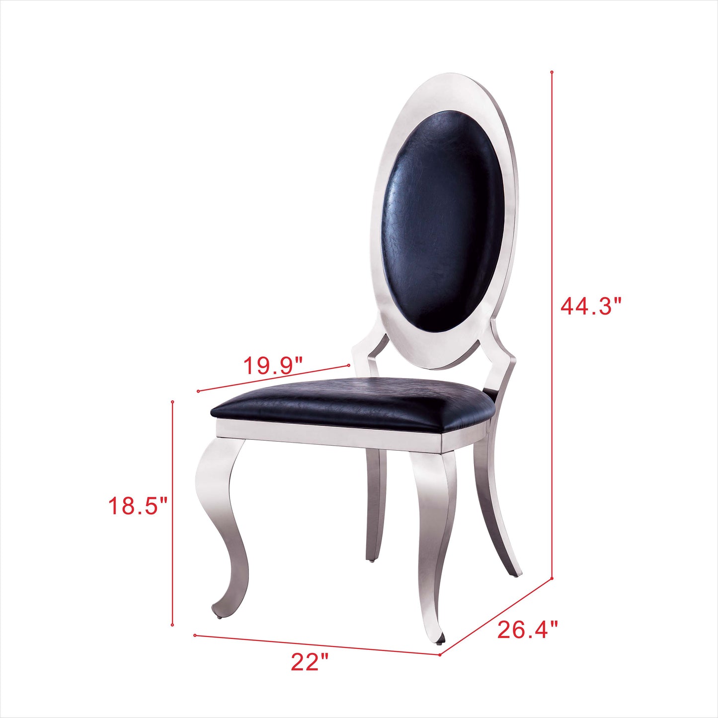 DCK68 Elegant Dining Chair Set of 2