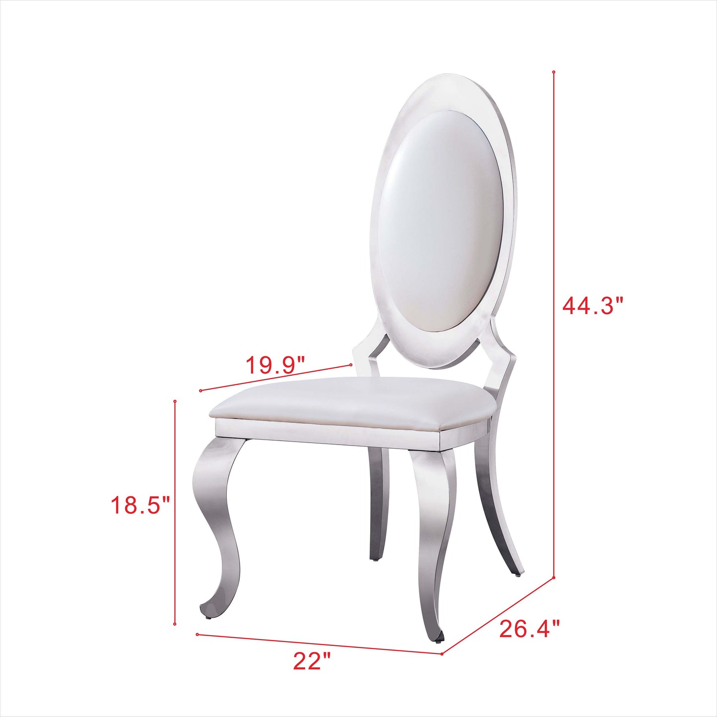 DCK68 Elegant Dining Chair Set of 2