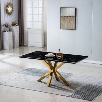 DT202 Elegant Rectangular Dining Table