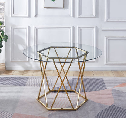 DT302 Elegant Round Dining Table