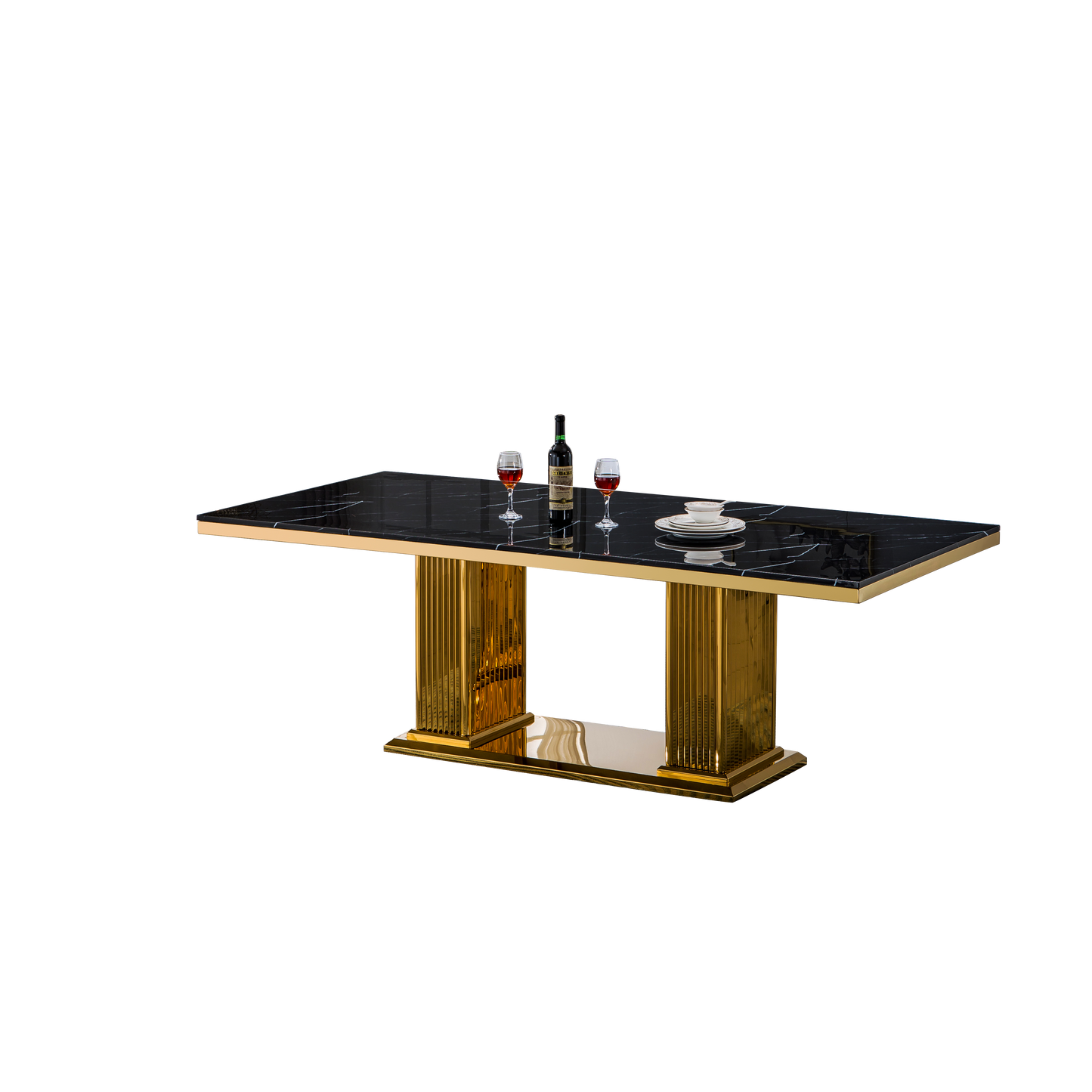 DT311 Elegant Rectangular Dining Table