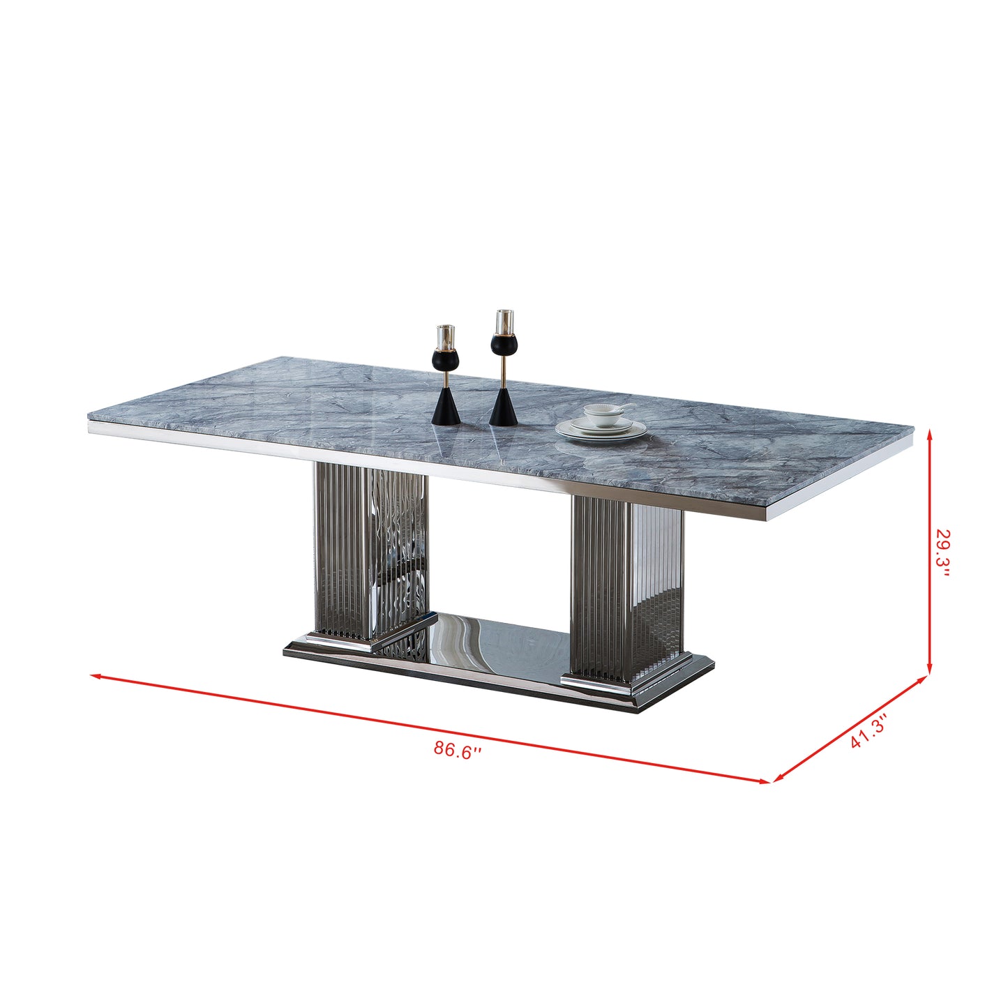 DT311 Elegant Rectangular Dining Table