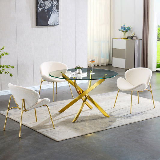 DT615 Elegant Round Dining Table